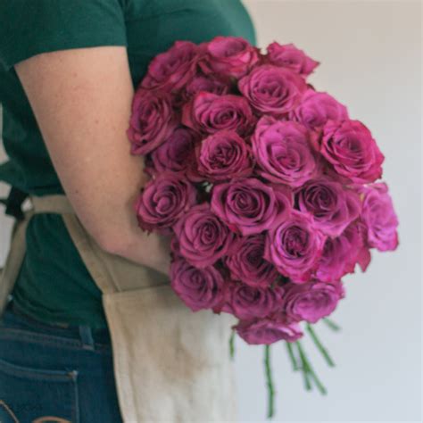 Purple Blueberry Roses Bulk Fresh Diy Wedding Flowers Flower Moxie