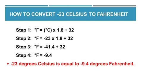 What Is 23 Celsius To Fahrenheit 23 C To F Conversion Animascorp
