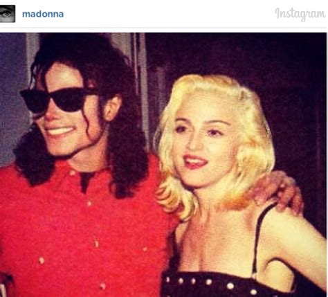 ♚el Unico Rey Del Pop Michael Jackson♚ Madonna Sube A Su Cuenta De Instagram Una Foto Con