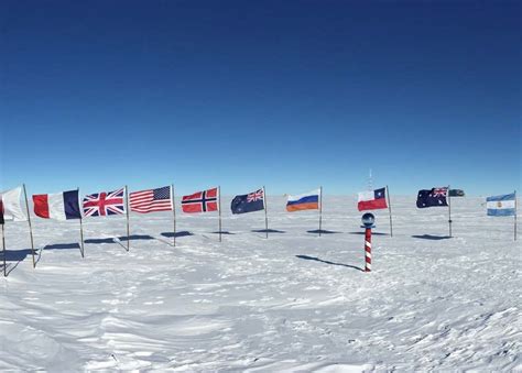 His expedition had scientific objectives, which included finding out what type of rocks made up the landscape. South Pole Warming Three Times Faster Than World Average ...