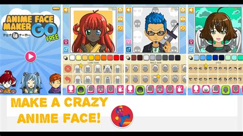Anime Face Maker Go Free Make A Crazy Anime Face App