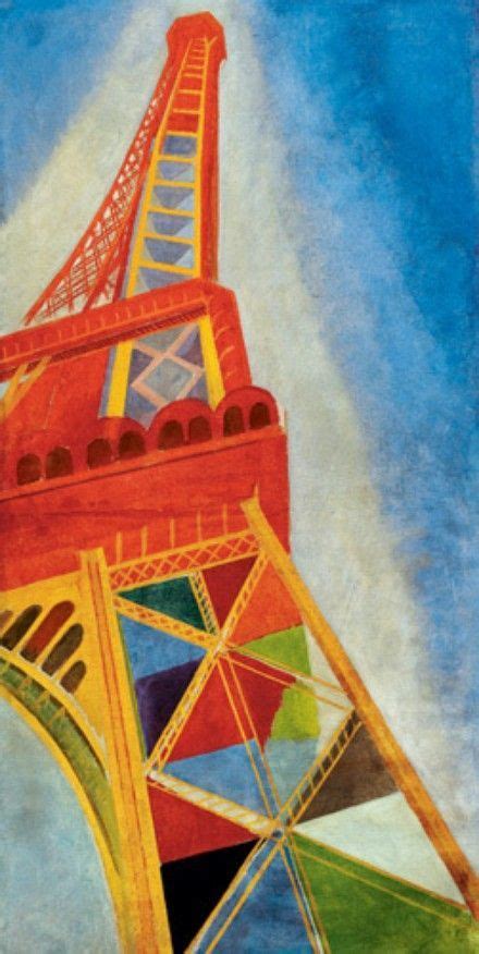 The Eiffel Tower Robert Delaunay 1926 Eiffel Tower Painting