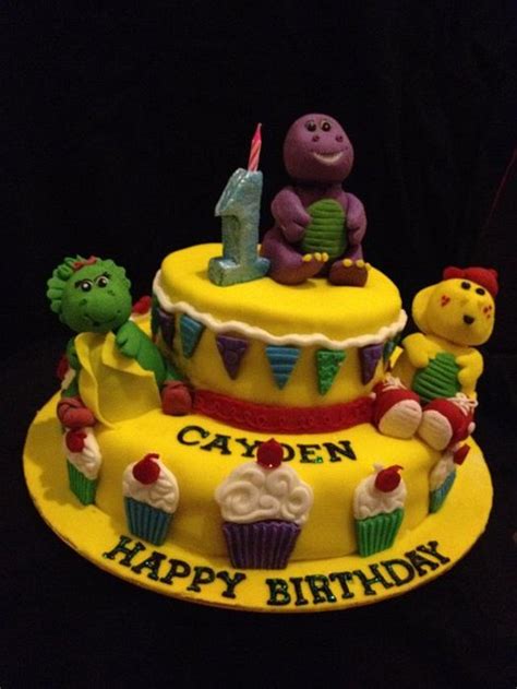 Barney And Friends Cake By Emilylek Cakesdecor