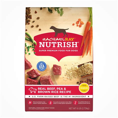 Rachael Ray Nutrish Real Beef Pea And Brown Rice Recipe Adult Super