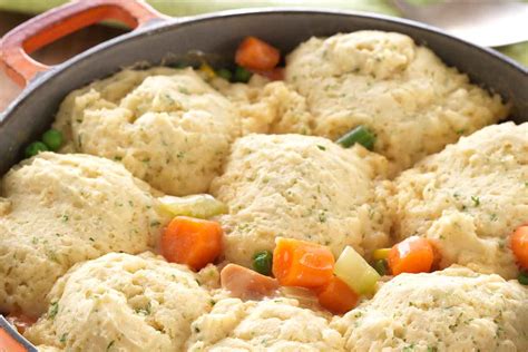 Gluten Free Chicken And Dumplings Made With Baking Mix Recipe King