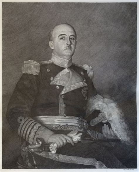 Retrato De Francisco Franco Fundación Torreón De Lozoya