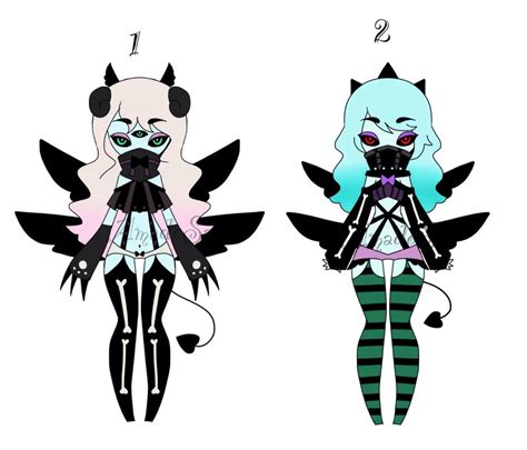 Monster Adoptable Batch Closed By As Adoptables On Deviantart