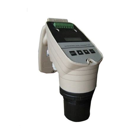 Jual Ultrasonic Liquid Water Flow Level Meter Tester 0 10m 4 20ma Ip65