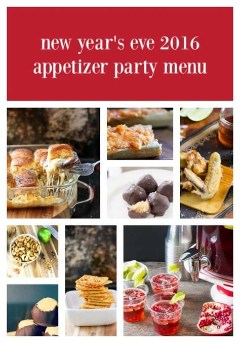 1 minute narrow the drink choices: Menu for a New Year's Eve Appetizer Party | Take Two Tapas