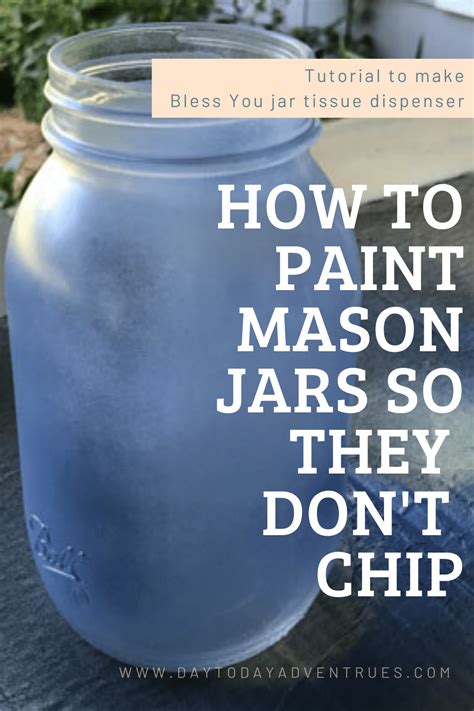 Want To Paint Mason Jars Heres How Painted Mason Jars Mason Jars