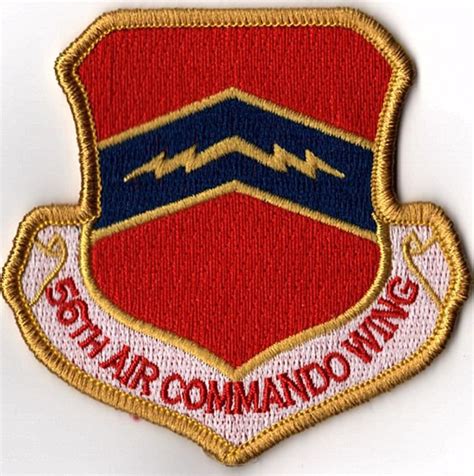 56th Air Commando Wing Patch Military Patch Insignia Commando