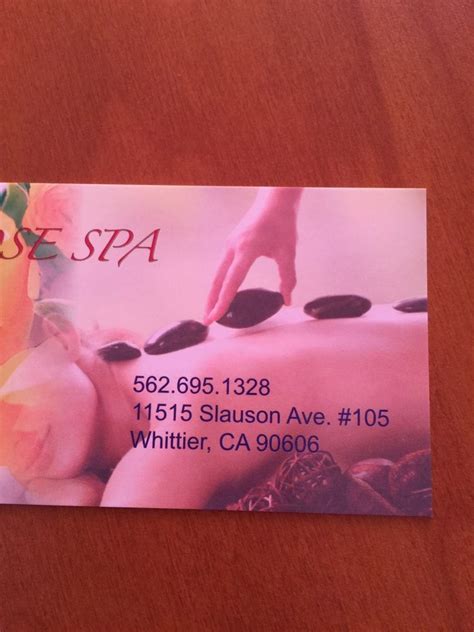 Rose Spa And Massage 10 Reviews Massage 11515 Slauson Ave Whittier Ca Phone Number Yelp