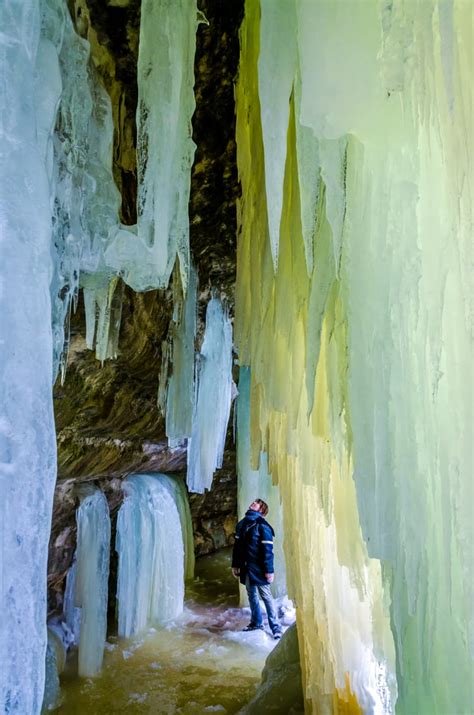 Eben Ice Caves Usa Unreal Travel Destinations