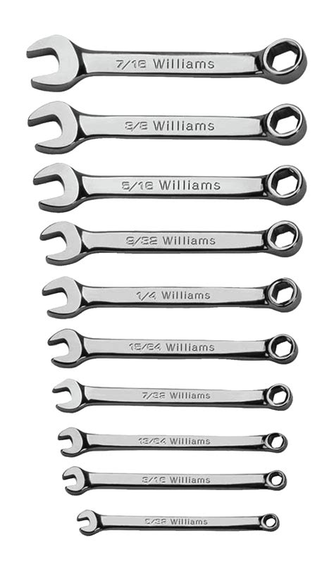 10 Piece Miniature Combination Wrench Set Snap On