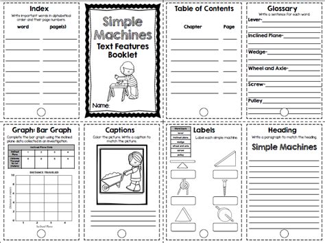 The Teaching Oasis Simple Machines Booklet