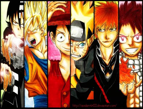 Bad Ass Males Of Anime By Randazzle100 On Deviantart