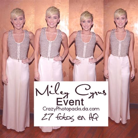 Miley Cyrus Event By Crazyphotopacks On Deviantart