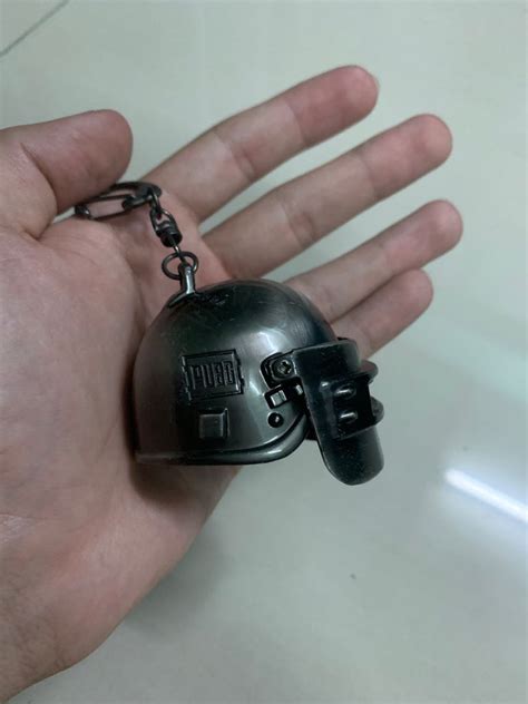 PUBG Keychain Openable Helmet Hobbies Toys Collectibles