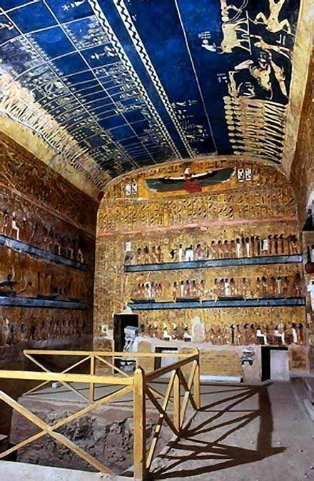 The Tomb Of Seti I Kv 17 Is The Longest Deepest And Most Completely