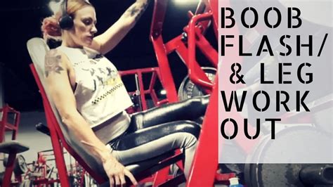 Boob Flash Shark Week And Leg Workout Sheri Koepsel Youtube