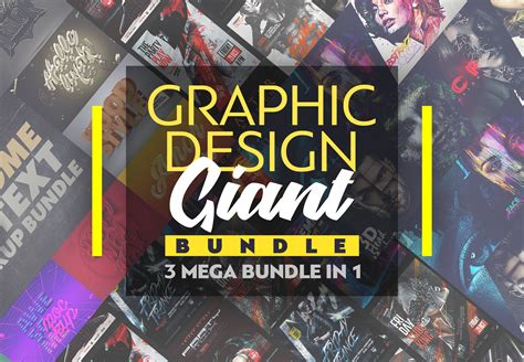 Graphic Design Giant Bundle Graphics Creative Market