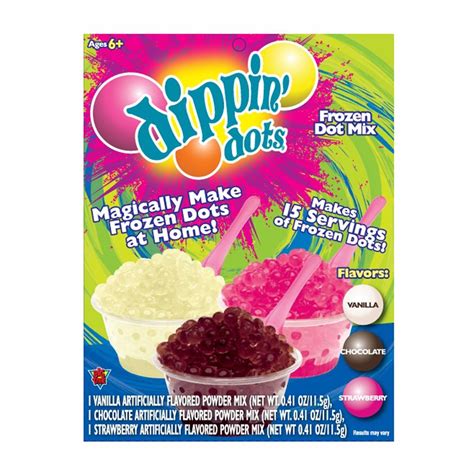 Dippin Dots Frozen Dot Mix Refill Pack Toys And Games Arts And Crafts