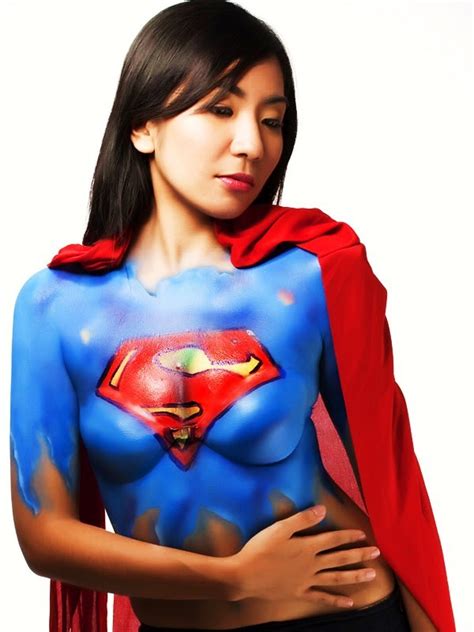 Supergirl Body Paint Porn - Supergirl Body Paint Body Art And Painting | SexiezPix Web Porn