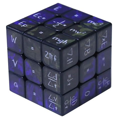 Leadingstar Math Cube 3x3 Educational Speed Cube Puzzle Toy Delicate Uv