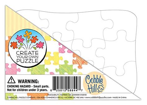 Create Your Own Puzzle Postcard Size Jigsaw Puzzle 12 Piece