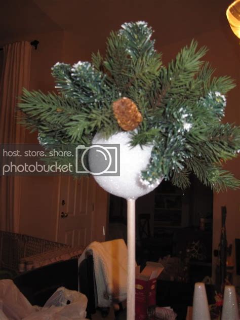 The Reluctant Blogger DIY Christmas Topiary Christmas Topiary