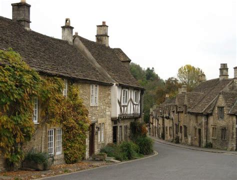 Castle Combe A Picturesque Medieval Village In England And One Of The