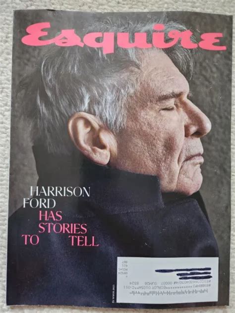 ESQUIRE MAGAZINE SUMMER 2023 Harrison Ford Has Stories To Tell 9 99