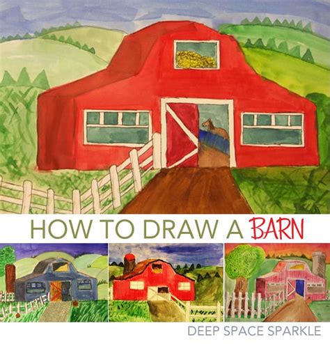 How To Draw A Barn Deep Space Sparkle