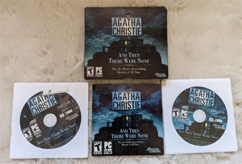 Agatha Christie And Then There Were None Game Pc Cd Rom Adventure 1099 Picclick