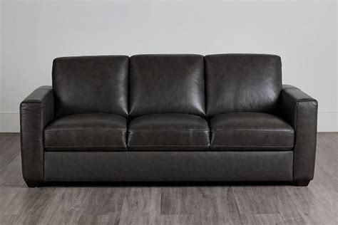 Lane Dark Gray Lthrvinyl Sofa