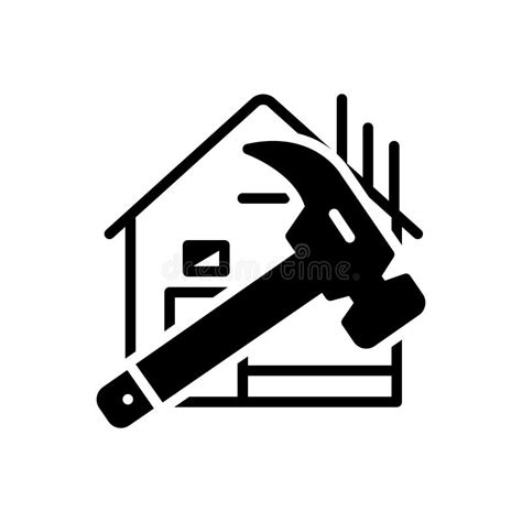 Mix Icon For Build Construction And House Stock Vector Illustration
