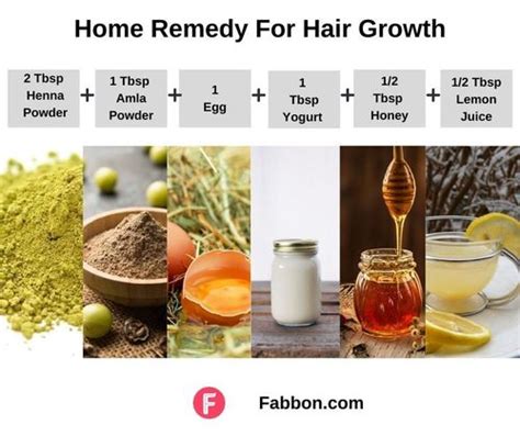 21 Most Effective Home Remedies For Hair Growth Fabbon