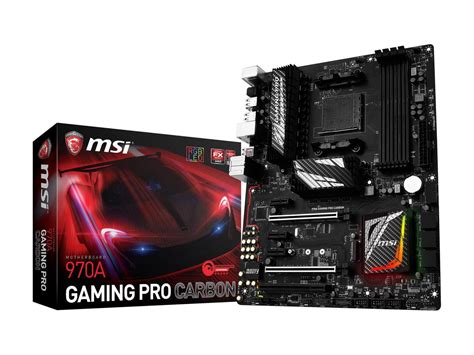 Msi 970a Gaming Pro Carbon Am3am3 Atx Motherboards Amd