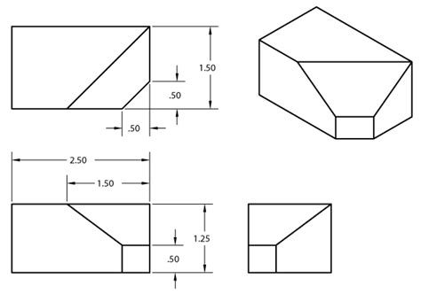 16 Best Images Of Orthographic Drawing Worksheets Orthographic