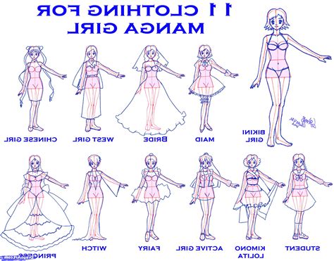 Draw Fantasy Anime Girl Step By Step Drawing Sheets
