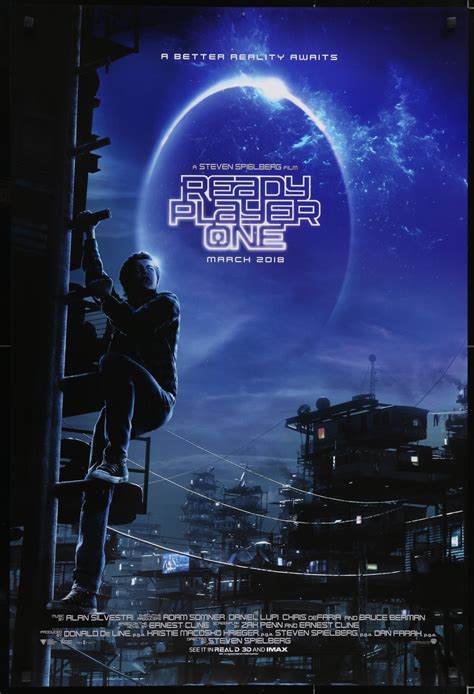 Ready Player One 2018 Original Movie Poster Art Of The Movies
