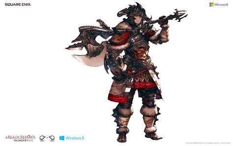 Final Fantasy Xiv A Realm Reborn Hyur Warrior