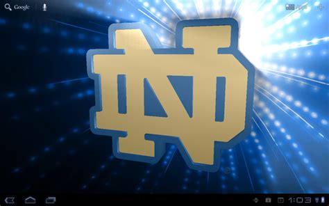 🔥 Download Officially Licensed Notre Dame Fighting Irish Live Wallpaper