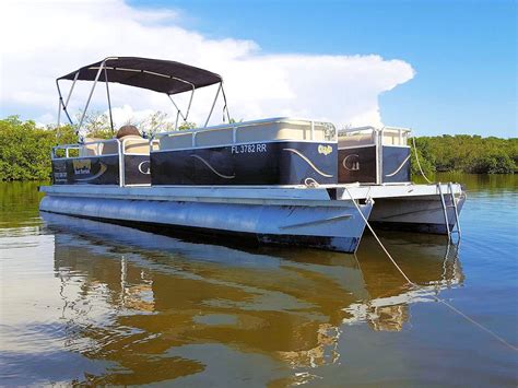 22 Foot Fishing Pontoon Boat Rental Picture Gallery Tampa Bay Fl