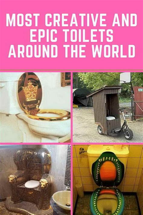 Most Epic And Creative Toilets Around The World