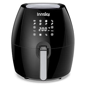 Innsky Friteuse Lectrique Sans Huile L Amazon Fr Cuisine Et Maison