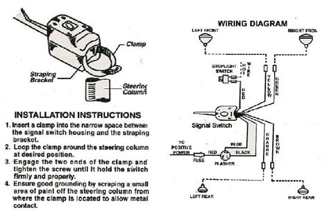 Universal Turn Signal Switch Wiring Diagram Handicraftsism