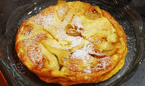 Baked Apple Pancake Apple Pancake Recipe Sour Cream Recipes Baking