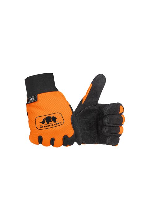 Sip Protection Forestry Anti Vibration Working Gloves Douglas Forest