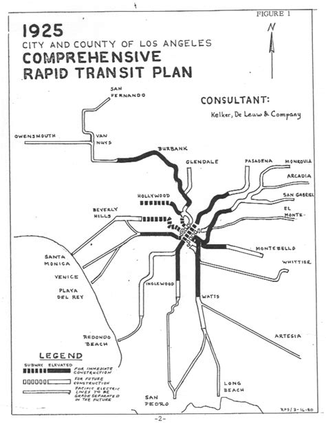 The Seven Eras Of Rapid Transit Planning In Los Angeles
